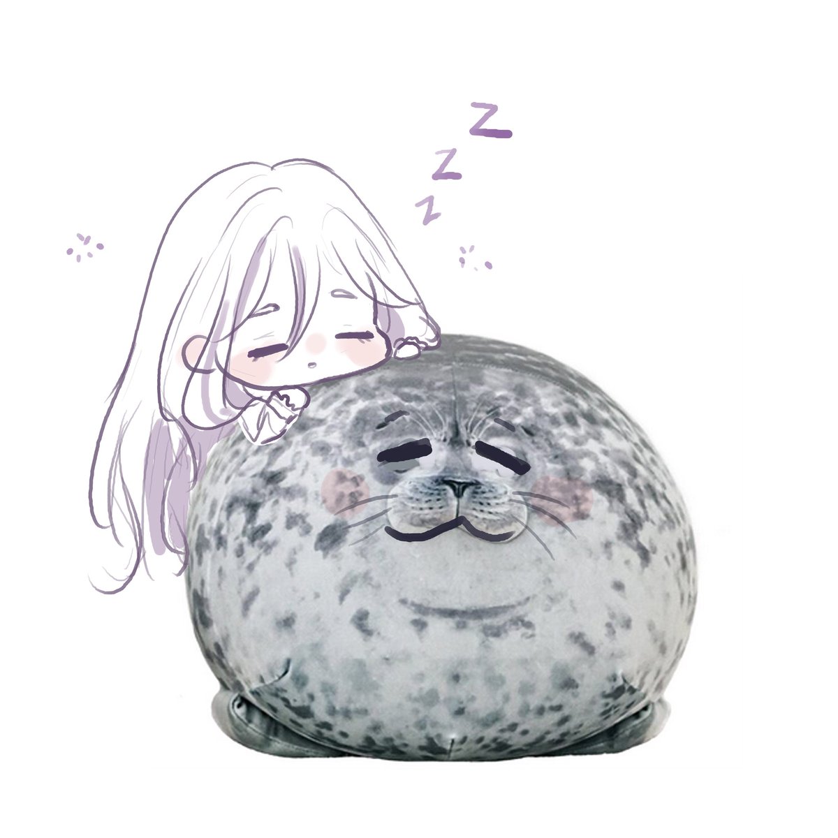 sacrigore's tweet photo. #sealsunday
( bonus art by a.puri24 ) https://t.co/9BORKOcjJH