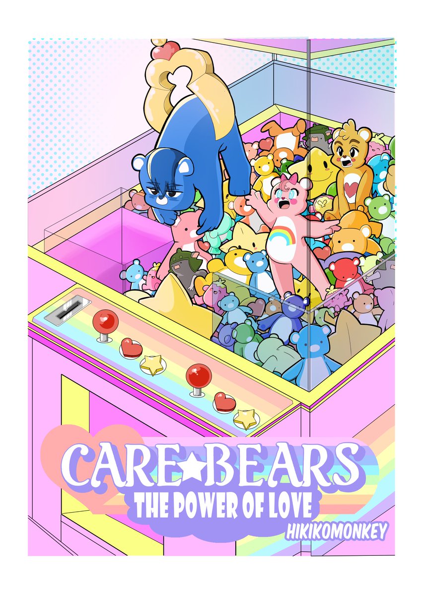 The Kingdom of Caring is in trouble! Teddy Earhart is a normal girl, until she is given a special gift. Tenderheart doesn't seem like a normal stuffed animal. In fact, he's a care bear and he's on a mission! 
webtoons.com/en/canvas/care…