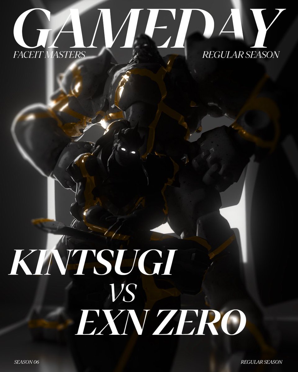The chill ends here.

Kintsugi takes on <a href="/ExtinctionNA/">Extinction</a> at 9 EST in <a href="/FACEIT_OW/">FACEIT Overwatch</a> Masters Division!!

⌈ #TheKafe | #FACEIT 」