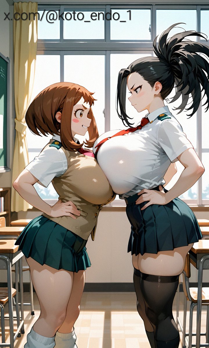 "Oh wow! What do you eat to get them so big Momo?"