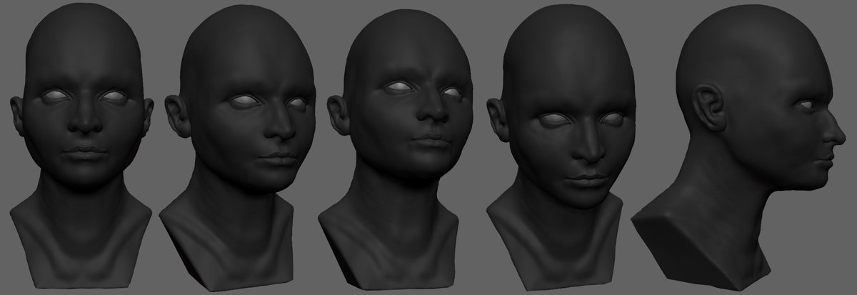 GuvenNamazoglu's tweet photo. Human Head ( Zbrush ) #Zbrush #Zbrushipad #3D #Artwork #Dailyart #Sculpting #3dsculpting #artstation #artstationhq https://t.co/a2ystnje3H
