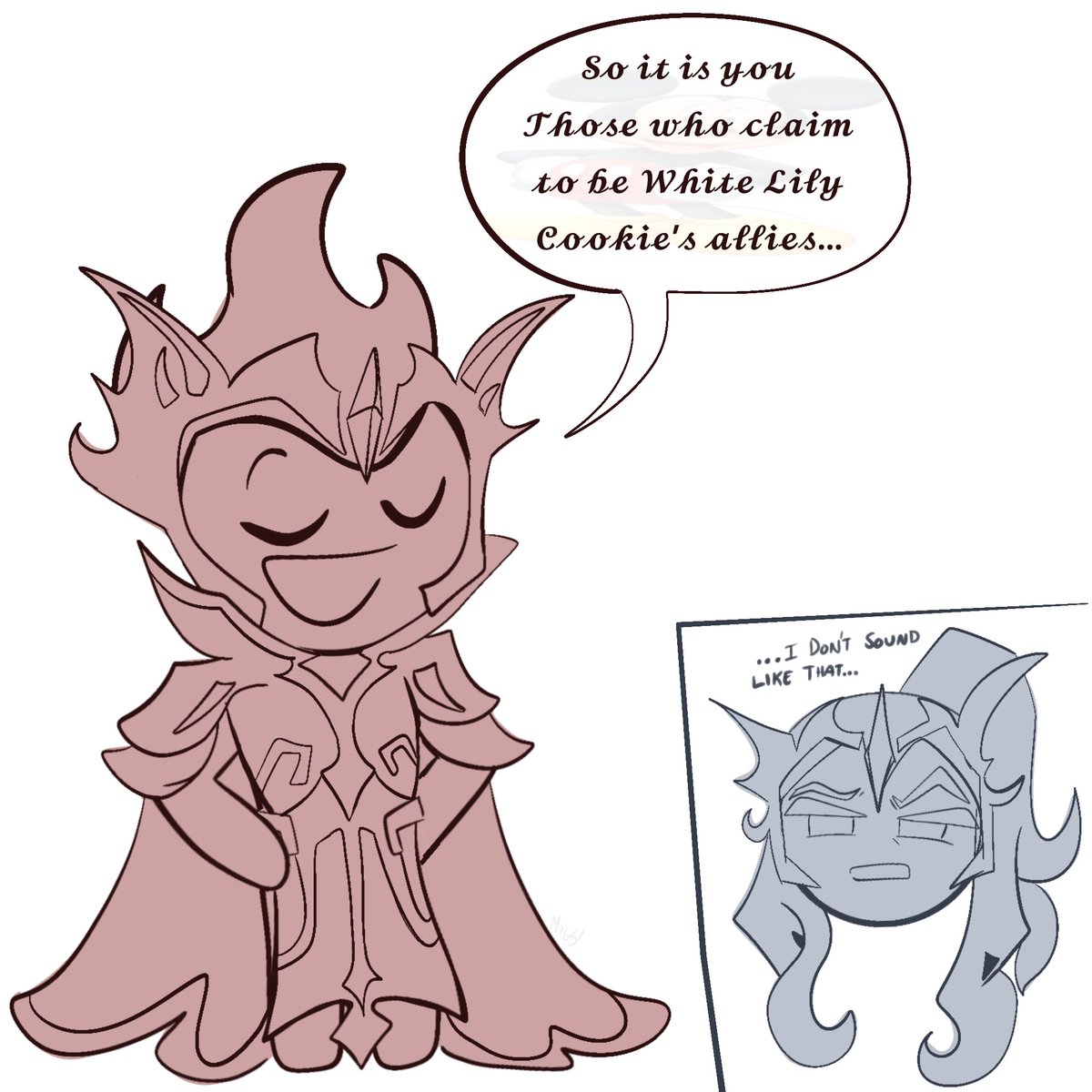 My favorite … elder faerie cookie..?

#CookieRunKingdom #FireSpiritCookie