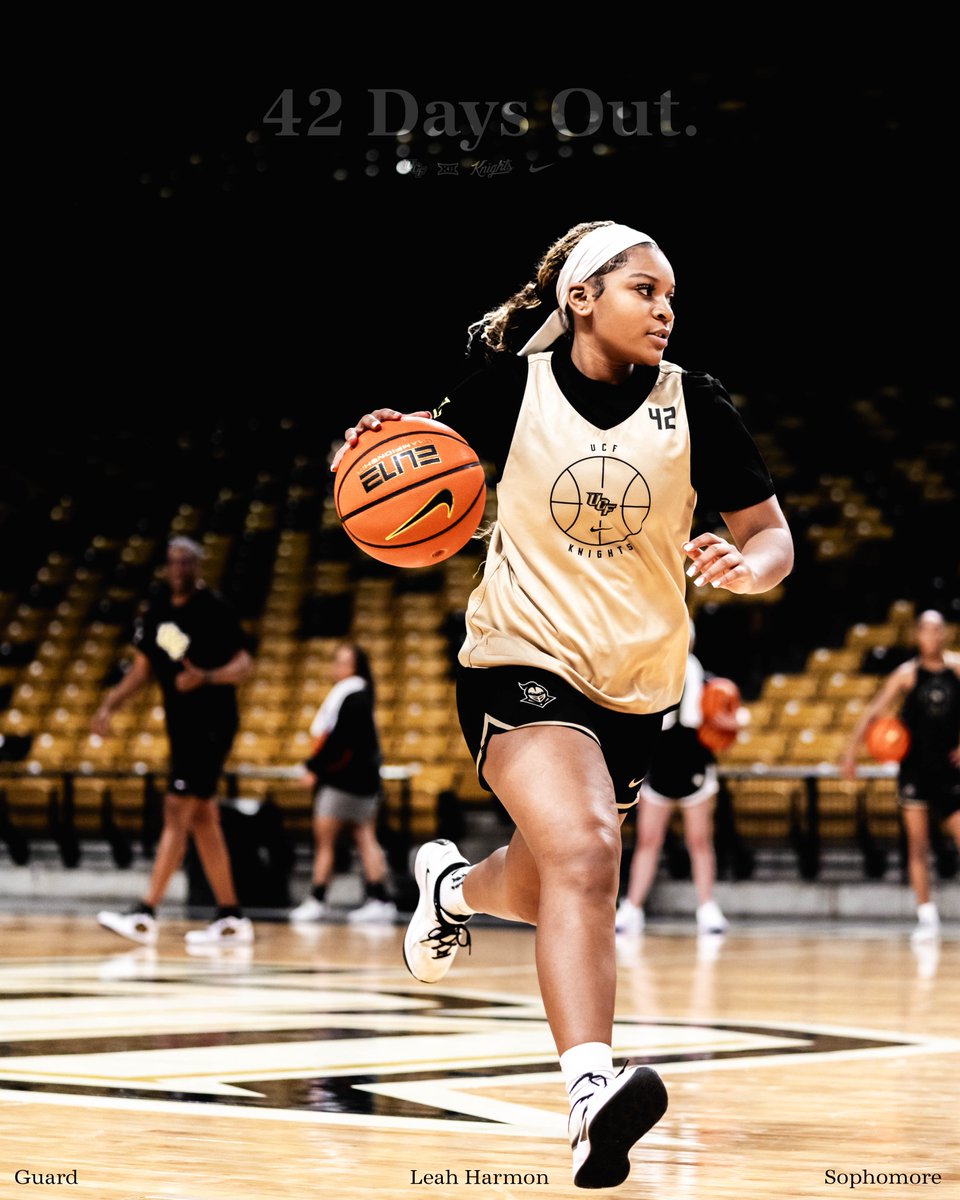 UCF Women's Hoops (@ucf_wbb) on Twitter photo Let the countdown begin 🗓️
<a href="/qharmon1/">Leah Harmon</a> days til we hit the hardwood! Let the countdown begin 🗓️
<a href="/qharmon1/">Leah Harmon</a> days til we hit the hardwood!