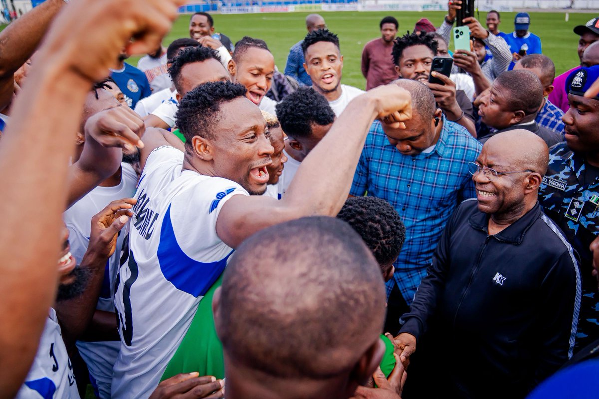 I had the pleasure of attending the thrilling Nigeria Premier Football League (NPFL) encounter between Enyimba Football Club of Aba and Bendel Insurance of Benin. In a match that tested resilience and character, Enyimba came from behind twice to secure a well-deserved victory,