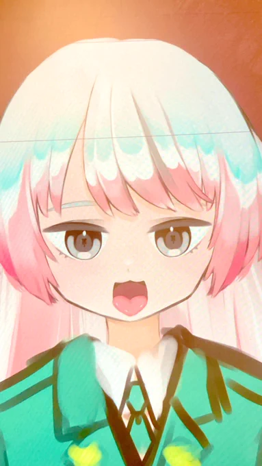 次に立ち絵を作るときは目の大きさは1、2枚目くらいにした方がかわいいかも 3枚目が採用版なんだけど、目を細めてる時のスクショばっかサムネとかに使っちゃうあたりバランスが悪いと自分でも思ってるんだな あとハイライトも上ハイライトでいい