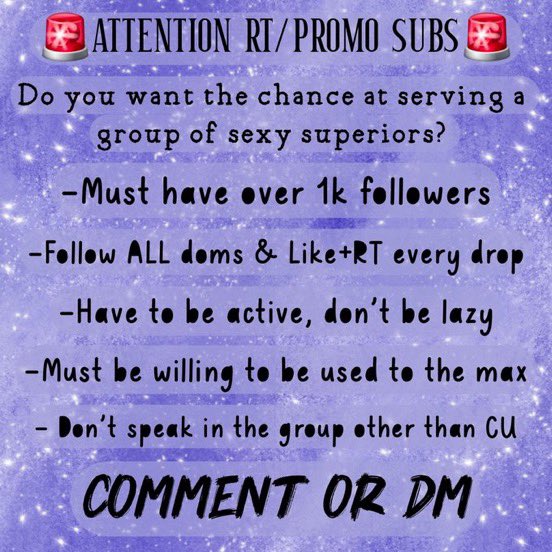 ✨Like and RT before asking to join!✨