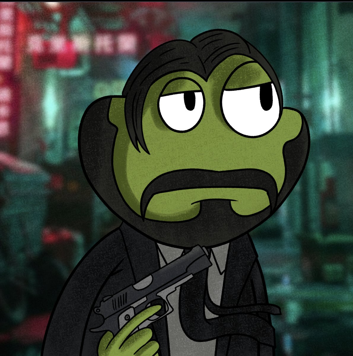 In a low, gravelly whisper, eyes narrowing like a man who's lost everything and come back swinging.

$OGGIE was born from Robert Crumb's ink in the 1960s shadows, whispering rebellion before Pepe ever croaked 🐸 It's not just a memecoin. It's legacy. Hold it. Or watch it hop