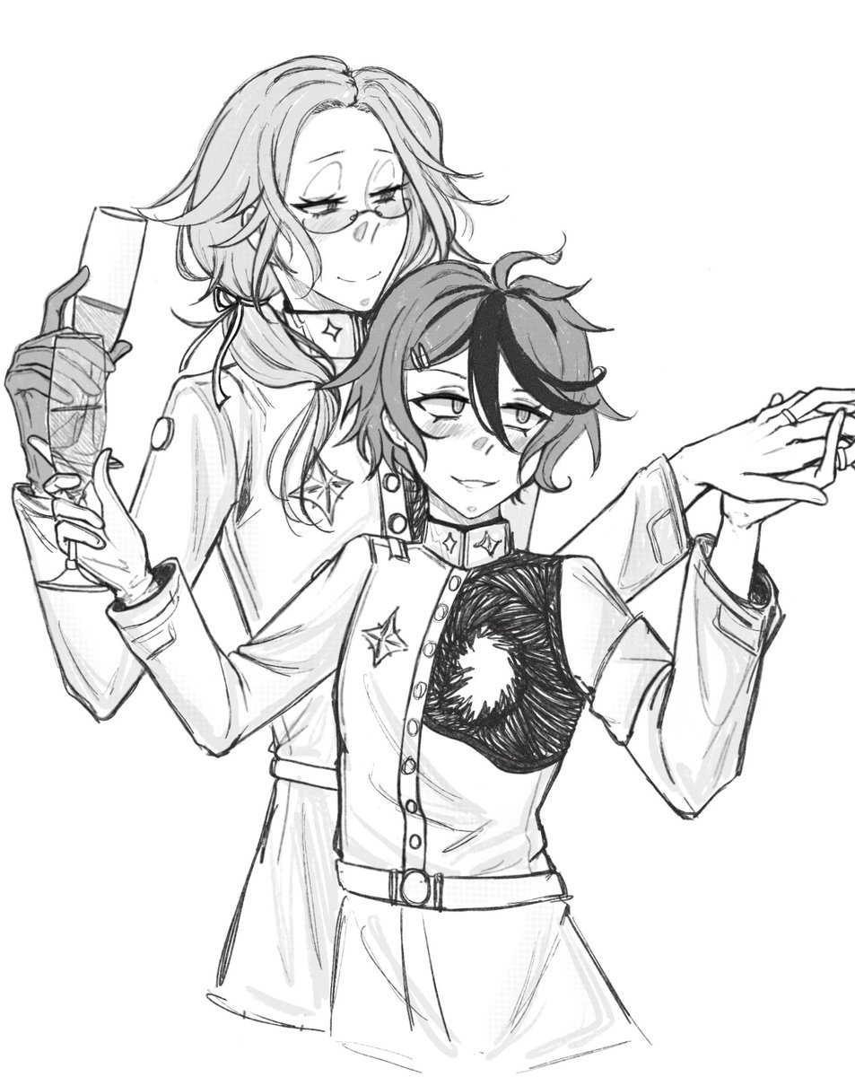 old rebellion redraw for #eitakuweek2025
took them 15 years but happy marriage 🙏