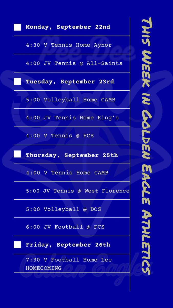 Pee Dee Academy Athletics (@pdagoldeneagles) on Twitter photo 