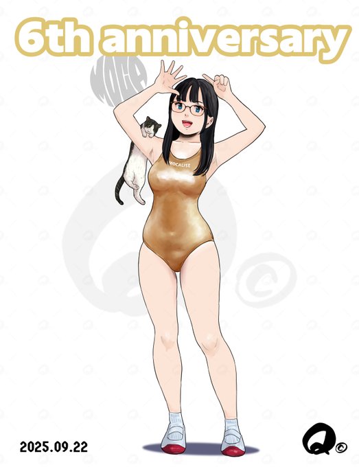 9/22
おかげさまでアカ開設6周年を迎えました～🎉
描き続けて6年、我ながらよくぞ続いてるわ～😅
見てくださったすべての人に感謝いたしま～～す🤗🤗 