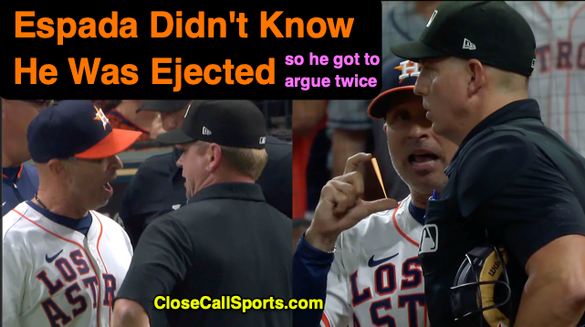 Close Call Sports & Umpire Ejection Fantasy League tweet media