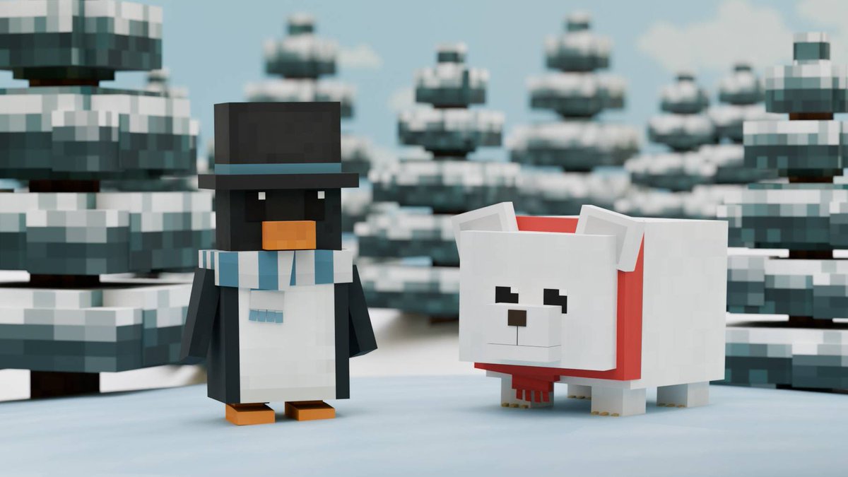 Pawtopia_Pets's tweet image. ❄️ Brrr… is it getting chilly out here, or is it just me?

⛄ A brand NEW Winter Biome is coming soon to Pawtopia on @HYTOPIAgg !

✨ Come ‘Chill’ with our newest pets - Penguins, Polar bears, and MORE! 🐧🐻‍❄️

#Hytopia #Pawtopia #Web3 #WINTER