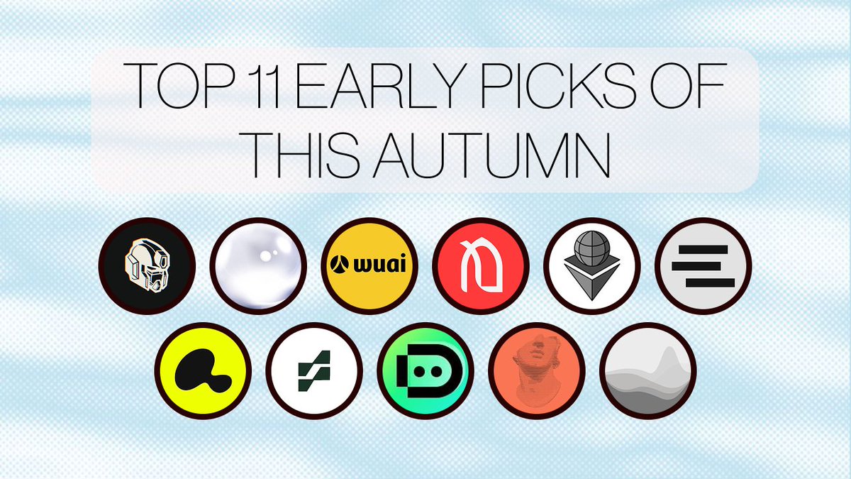 0xTreff's tweet image. TOP 11 EARLY PICKS OF THIS AUTUMN🪂

1. @predictionindex

PredictionIndex xyz maps, ranks, and facilitates discovery within the world of prediction markets, adding new projects daily and allowing users to track their favorite markets.

Project Start Date: July 2025

Followers:…