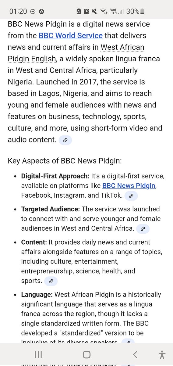 pixieinthesky's tweet photo. @lemmysmam @NickGriffinBTP It's the linguafranca of various parts of Africa and the BBC as part of the World service has a website giving news in the language. https://t.co/zNKWBQLeBf