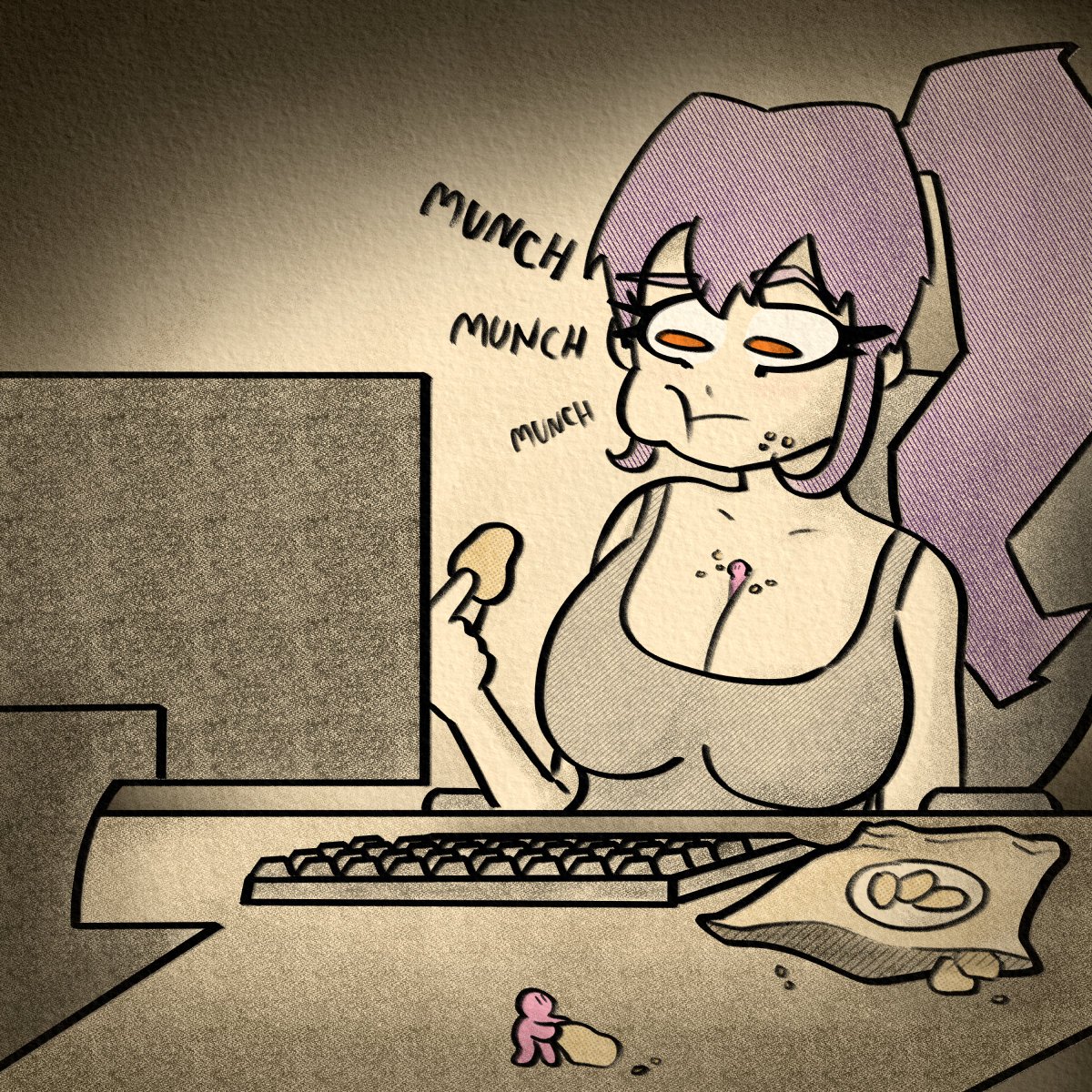 Idea with me and <a href="/ArishaGTS/">⋆˖⁺‧₊☽Arisha☾₊‧⁺˖⋆</a> that literally occurred to me in a dream #giantess #sizetwitter