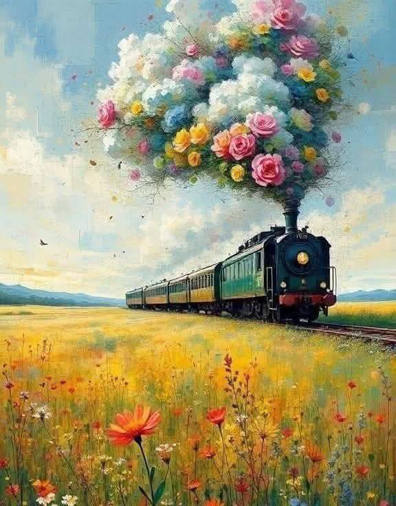 لا شيء غير العمر يمضي،
كل الأشياء الأخرى تقِف بداخلنا وتستقر...🤍