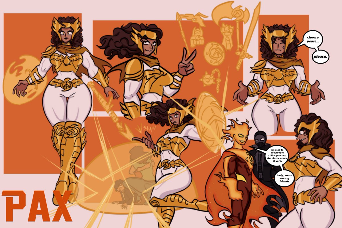 Planetary_Guide's tweet image. three characters of mine, drawn by the incomparable @ink_cornrbox! it's been an absolute joy to see these characters brought to life, and a pleasure to work with a great friend and incredible talent.