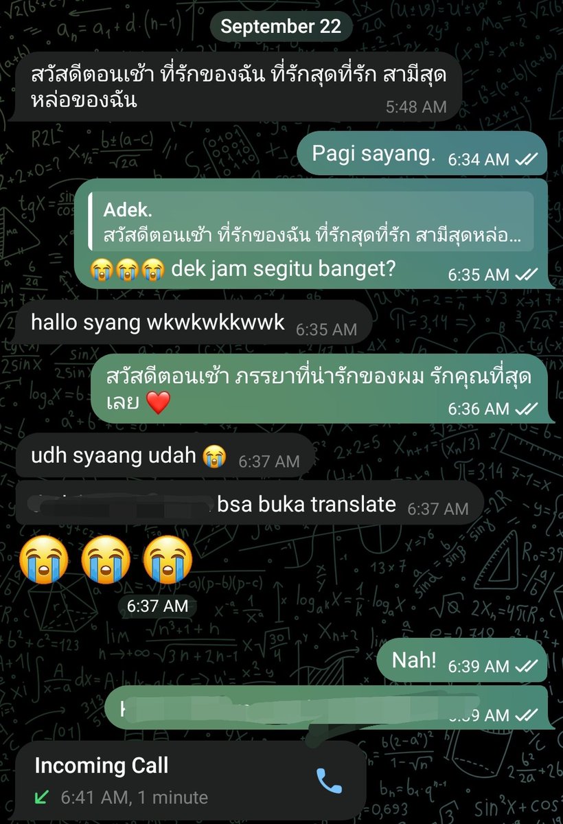 Hari ini temanya swadikhap. 🤦