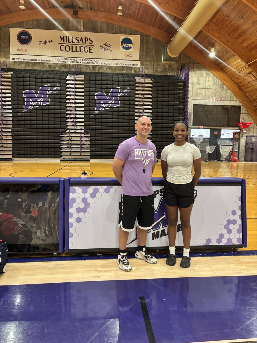 Had a great time at <a href="/MillsapsWBB/">Millsaps WBB</a> camp! Thank you <a href="/JeffWilbur14/">Jeff Wilbur</a> , was a lot of fun!