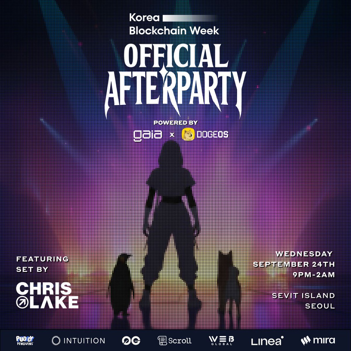 Gaia 🌱 (@gaianet_ai) on Twitter photo #KBW2025 afterparty is going to show you how it’s done done done. You won’t want to miss this one.
Gaia feat. <a href="/DogeOS/">DogeOS</a> <a href="/pudgypenguins/">Pudgy Penguins</a> <a href="/0xIntuition/">Intuition 👁️</a> <a href="/0G_labs/">0G Labs (Ø,G) - AI L1</a> <a href="/Scroll_ZKP/">Scroll</a> <a href="/w3bglobal/">W3B GLOBAL</a> <a href="/Mira_Network/">Mira</a> <a href="/LineaBuild/">Linea.eth</a> <a href="/BuildOnNodeOps/">NodeOps Network</a> <a href="/FACTBLOCK/">FACTBLOCK</a> 
Headlined by <a href="/chrislake/">Chris Lake</a>
Ready? <a href="/kbwofficial/">#KBW2025</a> #KBW2025 afterparty is going to show you how it’s done done done. You won’t want to miss this one.
Gaia feat. <a href="/DogeOS/">DogeOS</a> <a href="/pudgypenguins/">Pudgy Penguins</a> <a href="/0xIntuition/">Intuition 👁️</a> <a href="/0G_labs/">0G Labs (Ø,G) - AI L1</a> <a href="/Scroll_ZKP/">Scroll</a> <a href="/w3bglobal/">W3B GLOBAL</a> <a href="/Mira_Network/">Mira</a> <a href="/LineaBuild/">Linea.eth</a> <a href="/BuildOnNodeOps/">NodeOps Network</a> <a href="/FACTBLOCK/">FACTBLOCK</a> 
Headlined by <a href="/chrislake/">Chris Lake</a>
Ready? <a href="/kbwofficial/">#KBW2025</a>