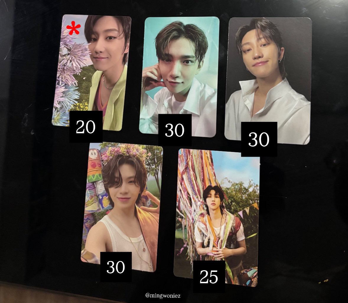 *VENDA MINGHAO, JOSHUA E WOOZI*

• preços na imagem
• * contém avaria
• vídeos e fotos no pv 
• envio frete fixo de R$ 14,00 por carta registrada, ou superfrete

• feedbacks no fix