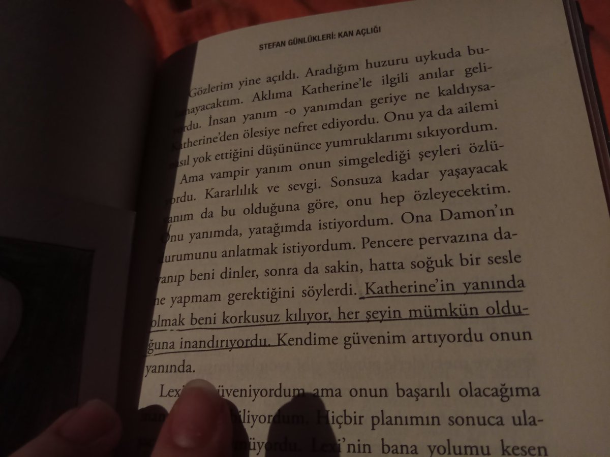 #StefansDiariesVol2
#TheVampireDiaries 
Katherine'i özlüyordum ben...