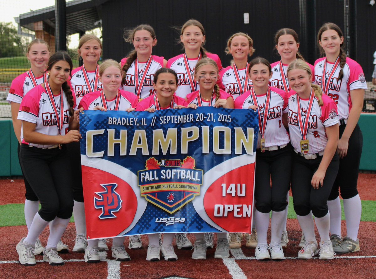 HaileyPro11's tweet image. Had a great weekend out in Bradley, Il at the September 14U SwingFest.  🥎 We took 1st in pool play and ended the weekend winning the championship! 🏆Go Reign!! ❤️
#genuwinreign #genuwinreign14uSP