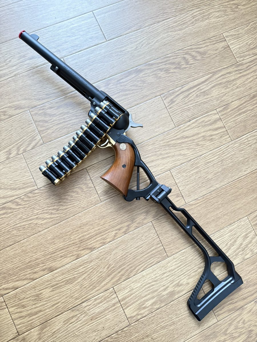 マルイSAA用ストックアダプターできました！