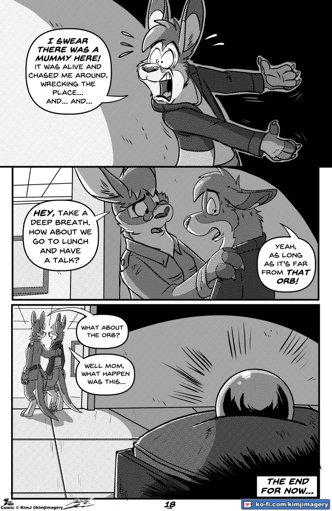 KimJImagery's tweet photo. Yup the orb trolled him! And it was all real!
The End
✨Thanks to the supporter of this page!
Strangest Letter
#kangaroos #comic #kofi #supporttheartist #theorboffear https://t.co/9mMsXAy6MC