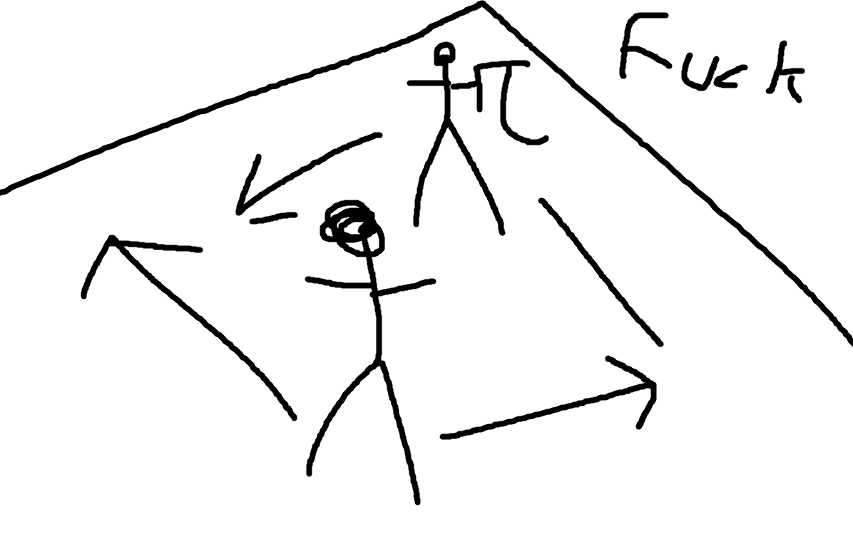 "why didnt you finish falout"

fucker named seth who blocks your path: