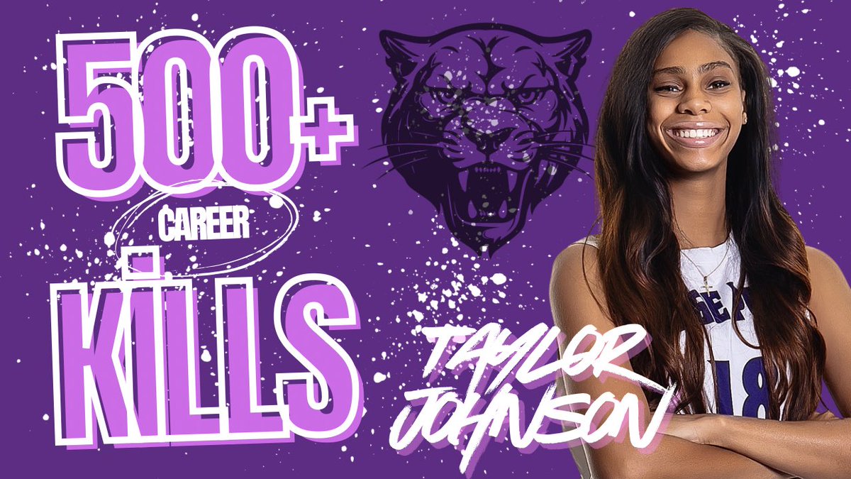 🎉500+ Career Kills for Taylor Johnson🎉
Join us at Tuesday’s home match vs Hightower and help us celebrate another amazing milestone!