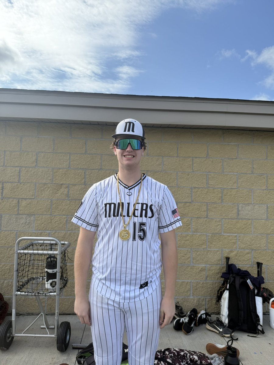 BradLandgrebe's tweet photo. 16U @pitch2pitch Landgrebe split the day to end the 18U College Showcase Series in Fargo.

@MacWelker4 2H 2B RBI
@J_bulthuis 2H 2B R RBI SB

$$$ men of the day
@MacWarren009 W 7IP 4H 1BB 4K 0ER
@carshaug_14 3H 2B https://t.co/LA3pbScHsb