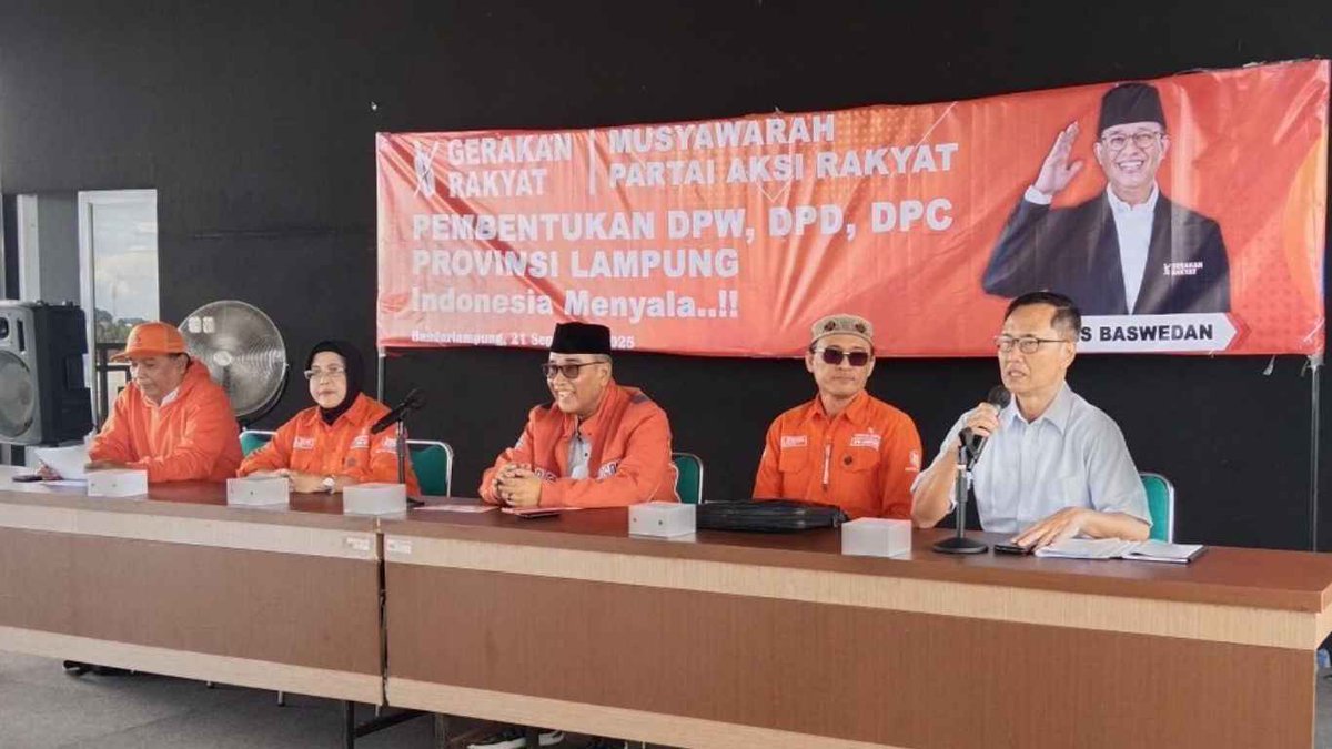 Partai Aksi Rakyat Hadir Di Lampung, Di Bawah Kepemimpinan Andi Surya ranjana.id/partai-aksi-ra…