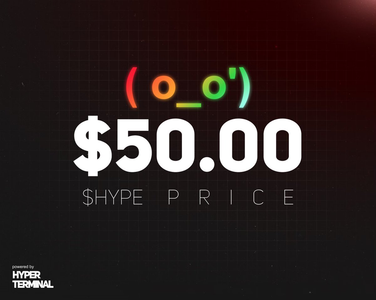 Hyper__Terminal's tweet image. &amp;gt; 🚨 𝙰𝙻𝙴𝚁𝚃: $𝙷𝚈𝙿𝙴 $50.00

./initiate_generational_bottom

[𝙾𝙺] █