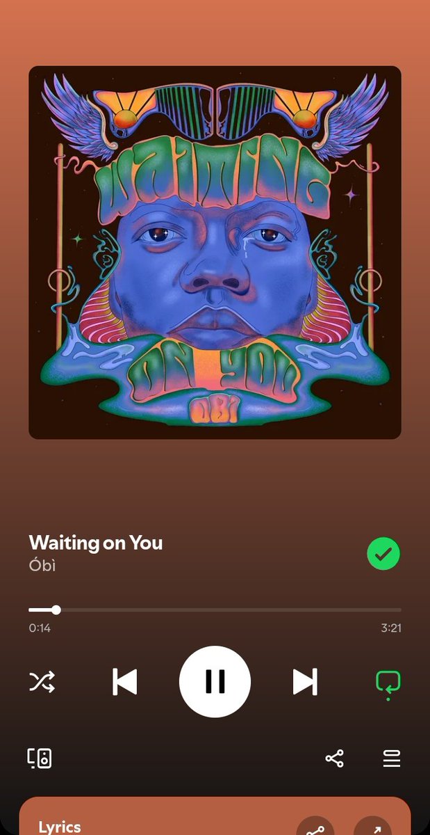 🎶 Artist Recommendation 🎶

Earlier this year (March 5th), London-based alt-pop/alt-rock artist Óbì released “Waiting On You” — a heartfelt single layered with raw guitars, emotion, and an energy that lingers long after the last note.

With just three singles to his catalogue,