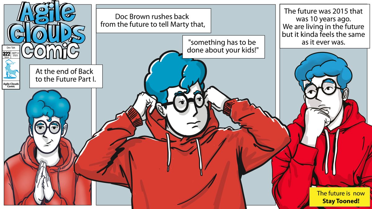 agilecloudcons's tweet image. #322 “Back to the Future…”

Devin has some philosophical thoughts.

bit.ly/4pwKj3c