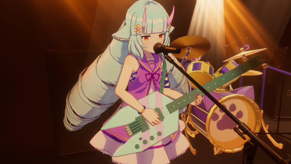 Melpi_pi's tweet photo. サンリオコラボのVRライブでデルミンが出るって聞いて撮りに行ってきた( ◜ ֊◝ ) https://t.co/DDW0hrKgL0