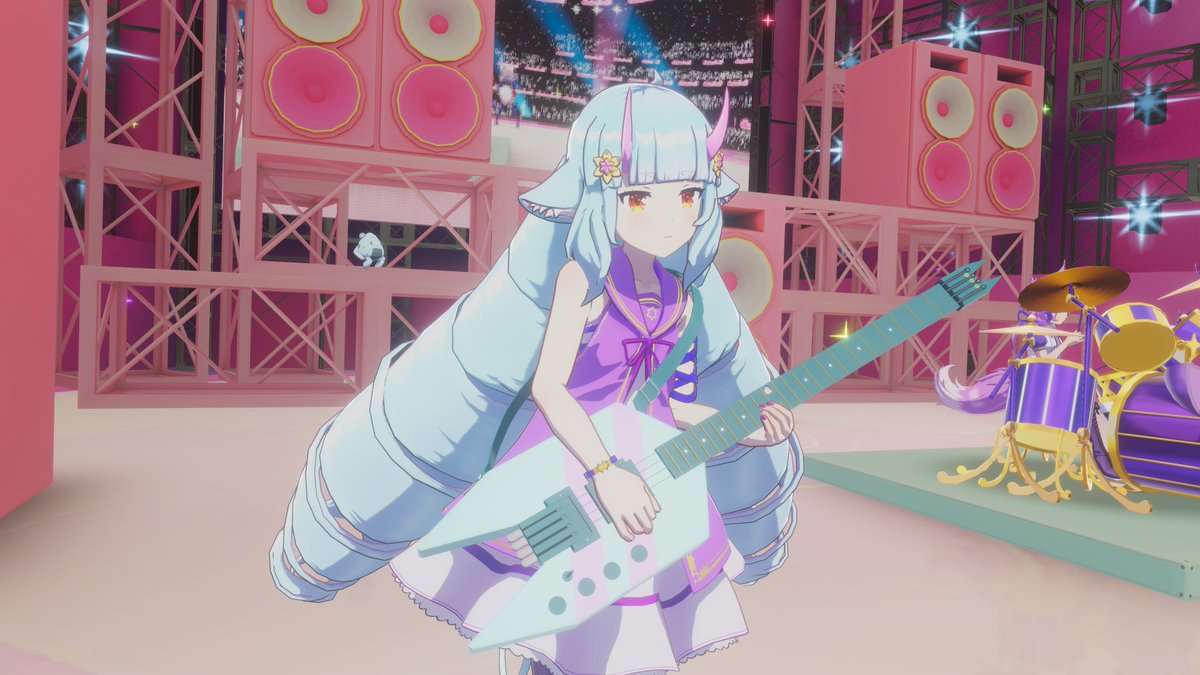 Melpi_pi's tweet photo. サンリオコラボのVRライブでデルミンが出るって聞いて撮りに行ってきた( ◜ ֊◝ ) https://t.co/DDW0hrKgL0