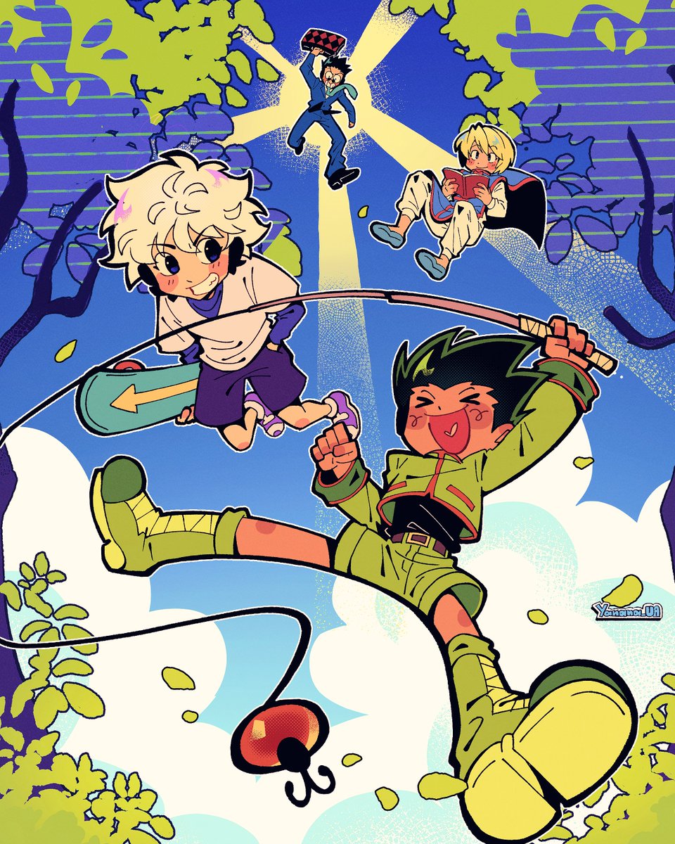 They got me all emotional
#hxh