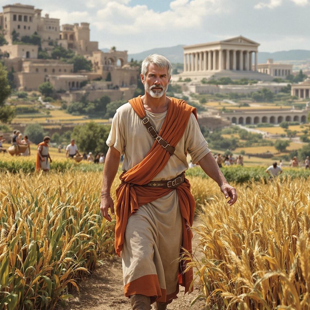 Michael Saylor in Athens.