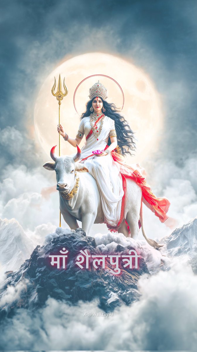 प्रथम दुर्गा त्वंहि भवसागर: तारणीम्।
धन ऐश्वर्यदायिनी शैलपुत्री प्रणमाभ्यम्॥

माँ भगवती की उपासना के पावन पर्व 'शारदीय नवरात्रि' के प्रथम दिवस पर माँ शैलपुत्री से प्रार्थना है कि सभी के जीवन में  सुख, समृद्ध और नई ऊर्जा का संचार हो!

माँ समस्त मनोकामनाएं पूर्ण करें। जय माता दी!