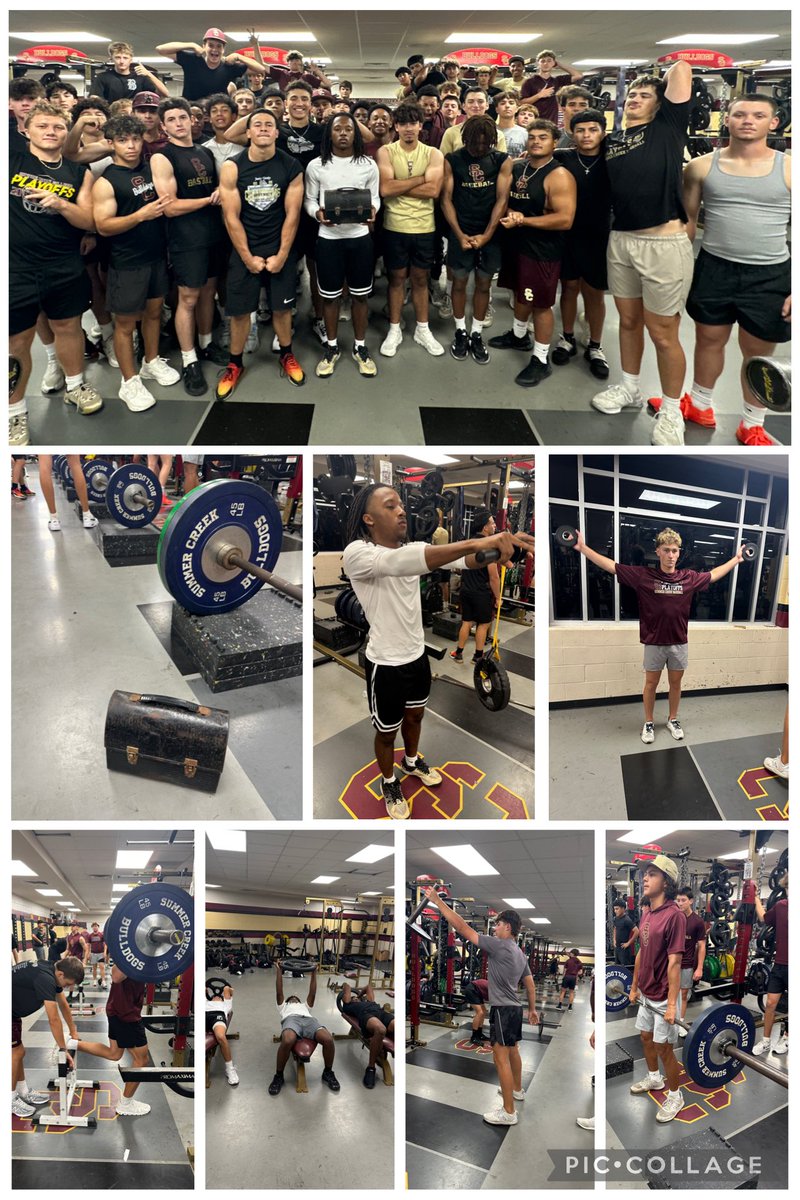 Another outstanding week of Baseball and SAC!! These men WORK!! #PunchTheClock #BLEED