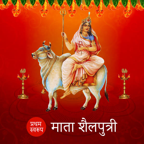 sinha2300's tweet photo. प्रथम रूप शैलपुत्री मातु रूप तिहारी
कर त्रिशूल शोभत वृषभ मातु सवारी
                       🙏
             जय माँ शैलपुत्री
                 #नवरात्रि https://t.co/1nJLBOpXKB