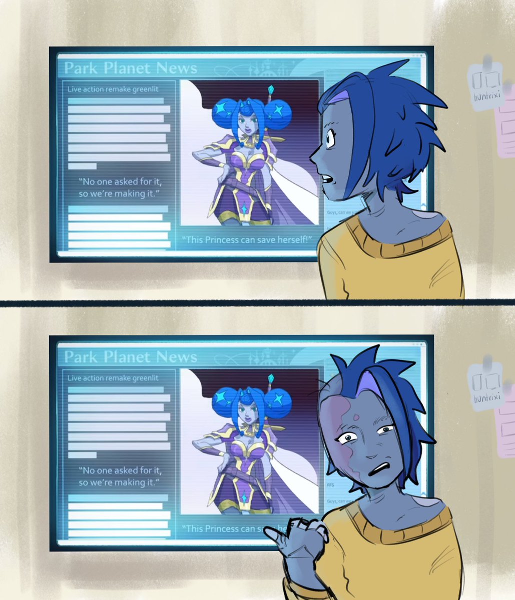 She hates it

#KnightsOfGuinevere