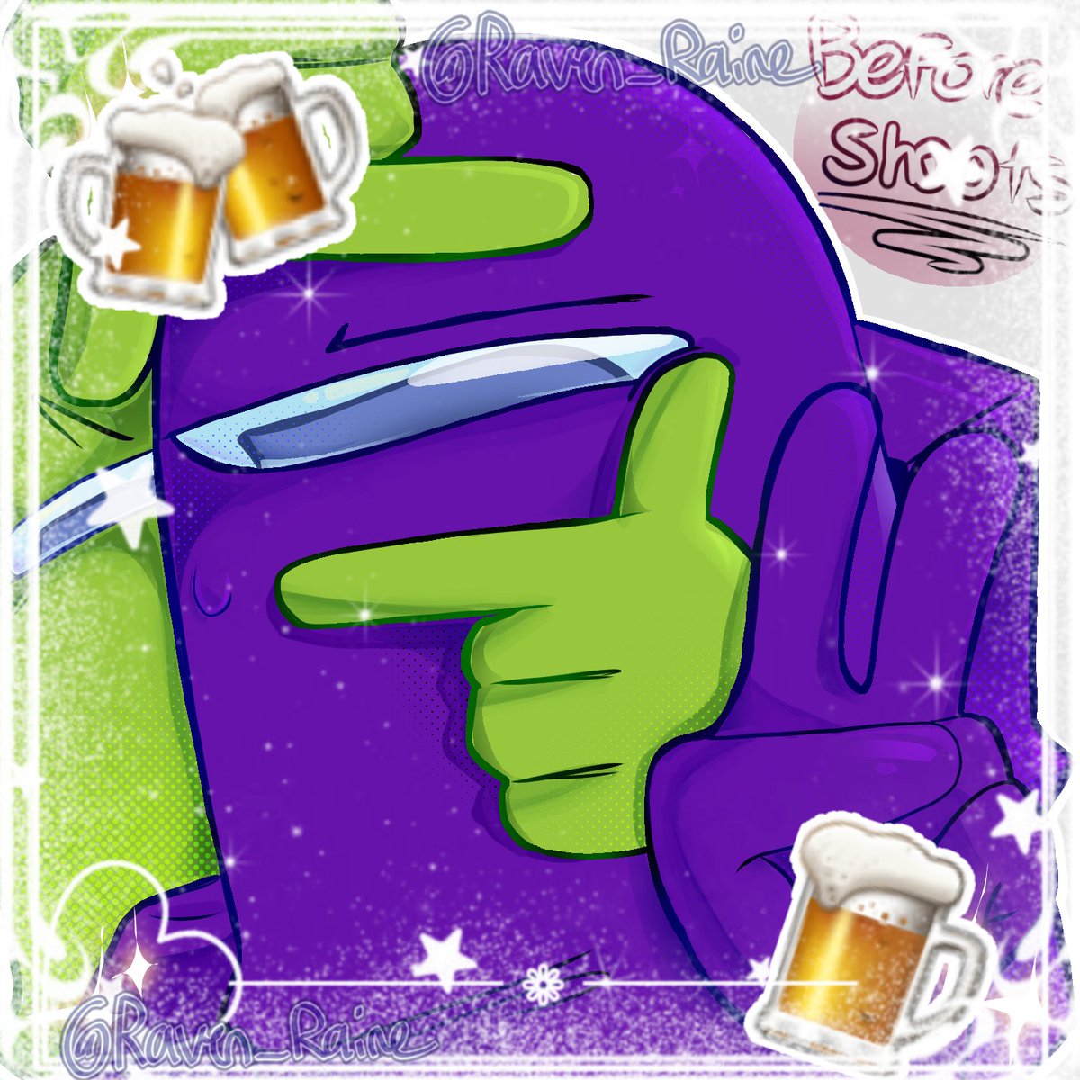 OnixShowro48277's tweet photo. Purple and Lime Drinking Beer the First!🍻
#rodamrixfanart #rodamrixart #rodamrix #rodamrixpurple #rodamrixlime #amongus https://t.co/qqzPxnQkGW
