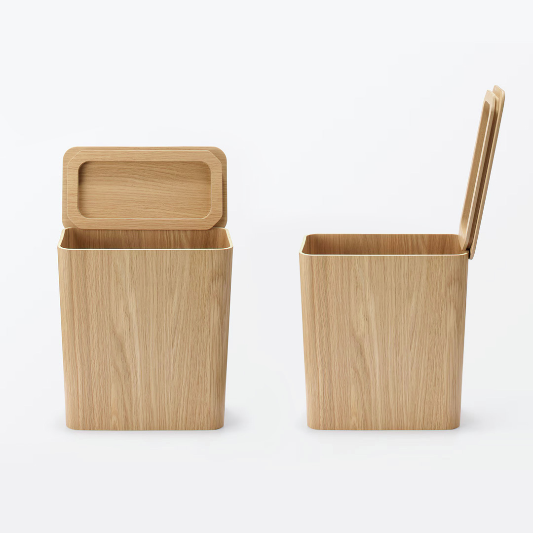 無印良品　木製　ごみ箱　2つセット 無印良品 木製 ごみ箱 2つセット 木製ごみ箱 | IDEA PARK | 無印良品