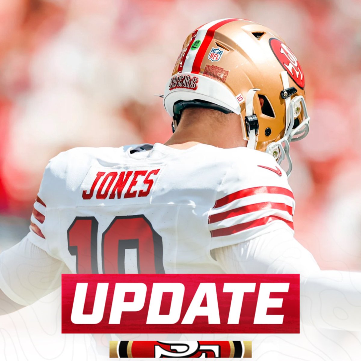 OurSF49ers (@oursf49ers) on Twitter photo #49ers QB Mac Jones, re-aggravated the PCL sprain he suffered during training camp, per <a href="/RapSheet/">Ian Rapoport</a>
Jones played through it and finished the game leading the team on a game winning drive 🔥 #49ers QB Mac Jones, re-aggravated the PCL sprain he suffered during training camp, per <a href="/RapSheet/">Ian Rapoport</a>
Jones played through it and finished the game leading the team on a game winning drive 🔥