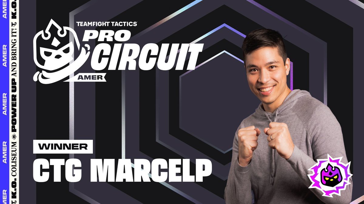 CompeteTFT's tweet image. 👑 AMER Soul Fighter Cup has crowned a winner! 👑

@marcelpclash stands as your champion in the K.O Coliseum! 🏆 

GGs, Tacticians! #TFTProCircuit AMER