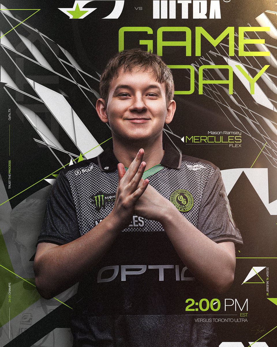 6 Hours Later...

<a href="/OpTicTexas/">OpTic Texas</a> | Gameday Graphic Concept 👨‍🎨
#GreenWall | All support is appreciated 💚

Look below to see the before vs after