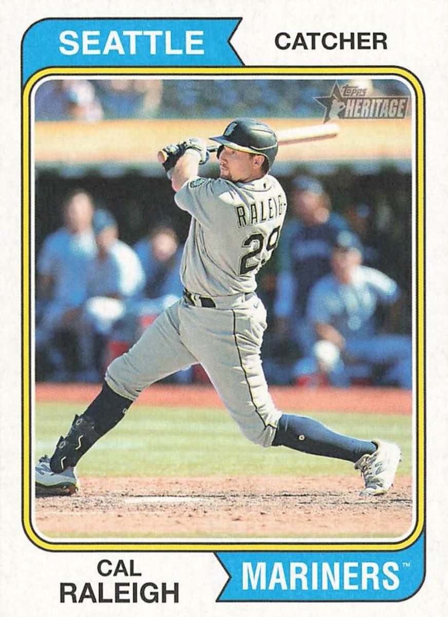 Super70sSports's tweet image. Cal Raleigh has 58 fucking home runs and it feels like nobody really gives a shit. Give the man more recognition, he’s out of his mind.